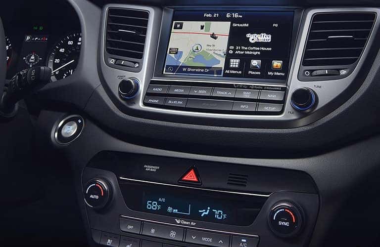 2017 Hyundai Tucson tire pressure Hyundai