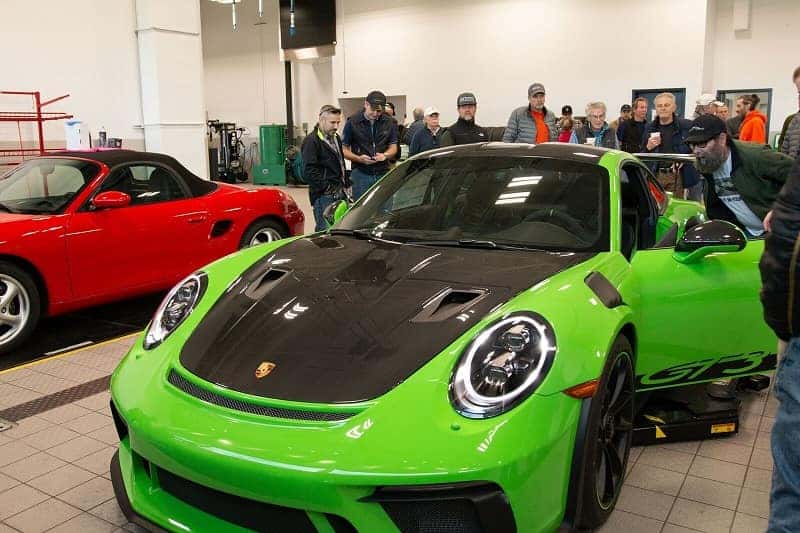 Porsche Cars and Coffee in Bend, Oregon