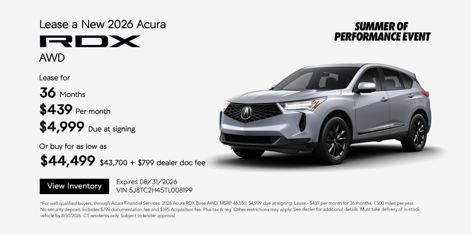 2026 Acura RDX
