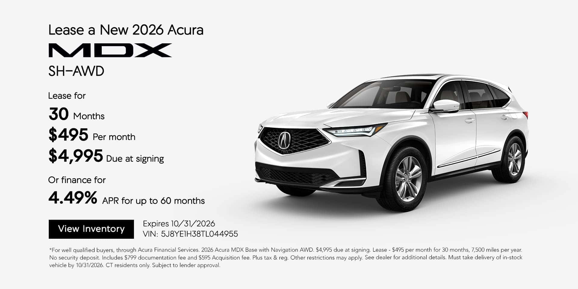 2026 Acura MDX