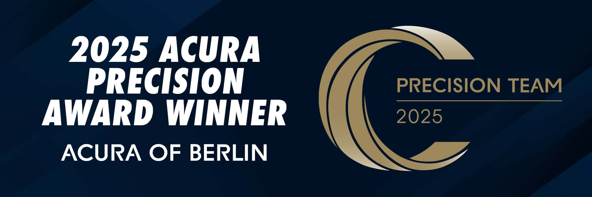 2025 Precision Award Winner