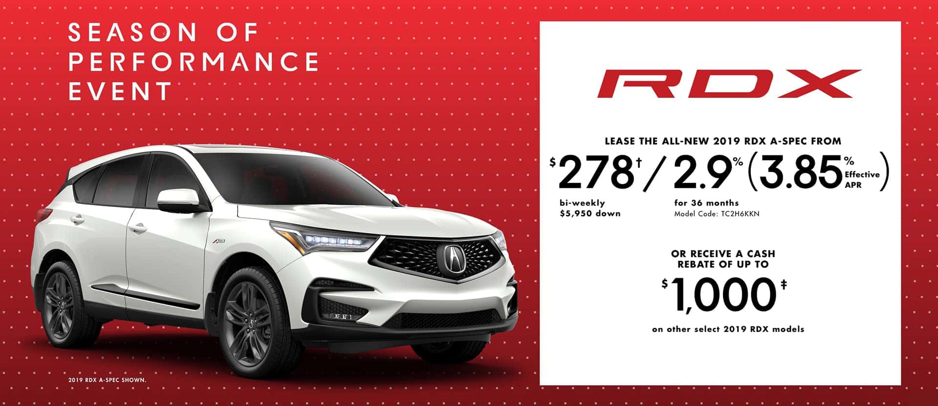 Acura RDX Special