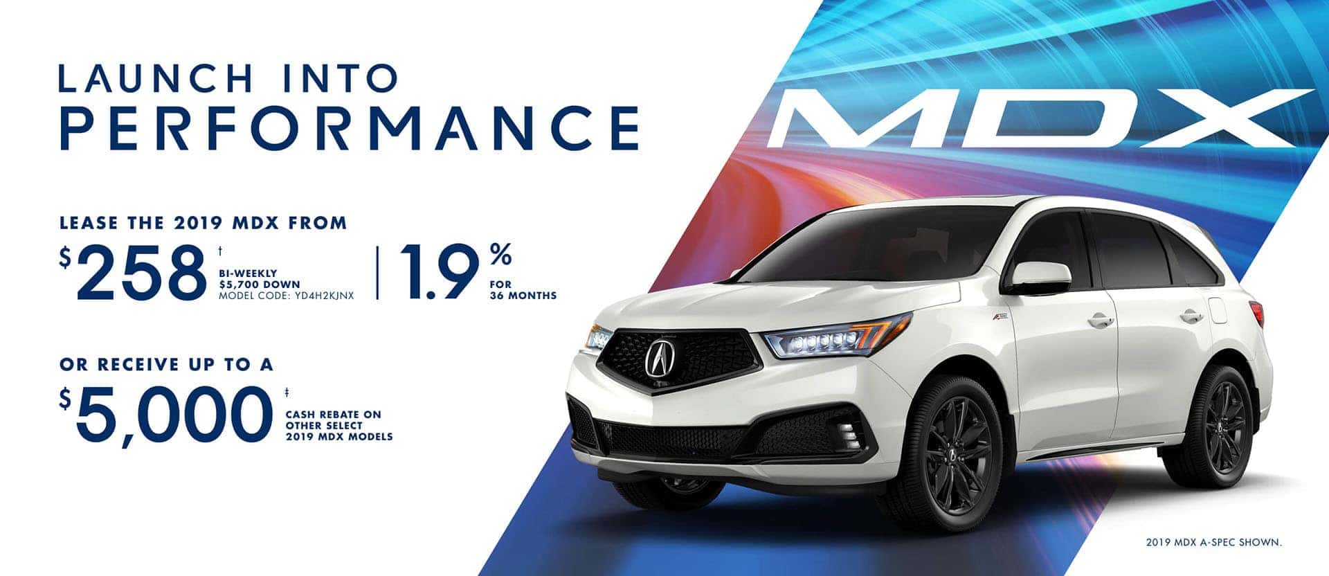 Acura MDX February Special Offer
