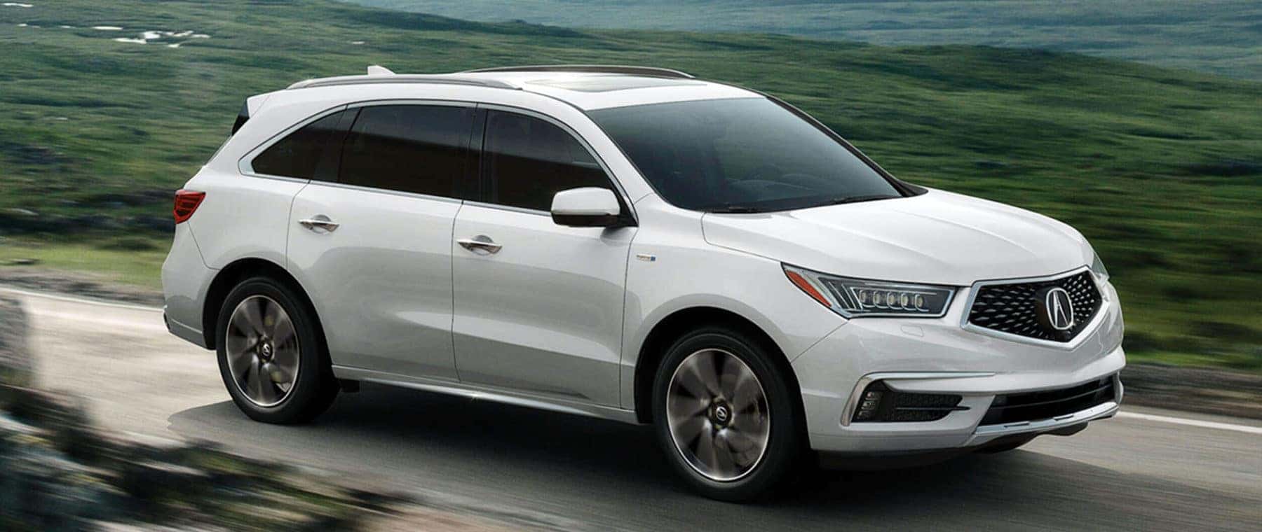 Acura MDX driving