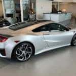 Silver Acura NSX