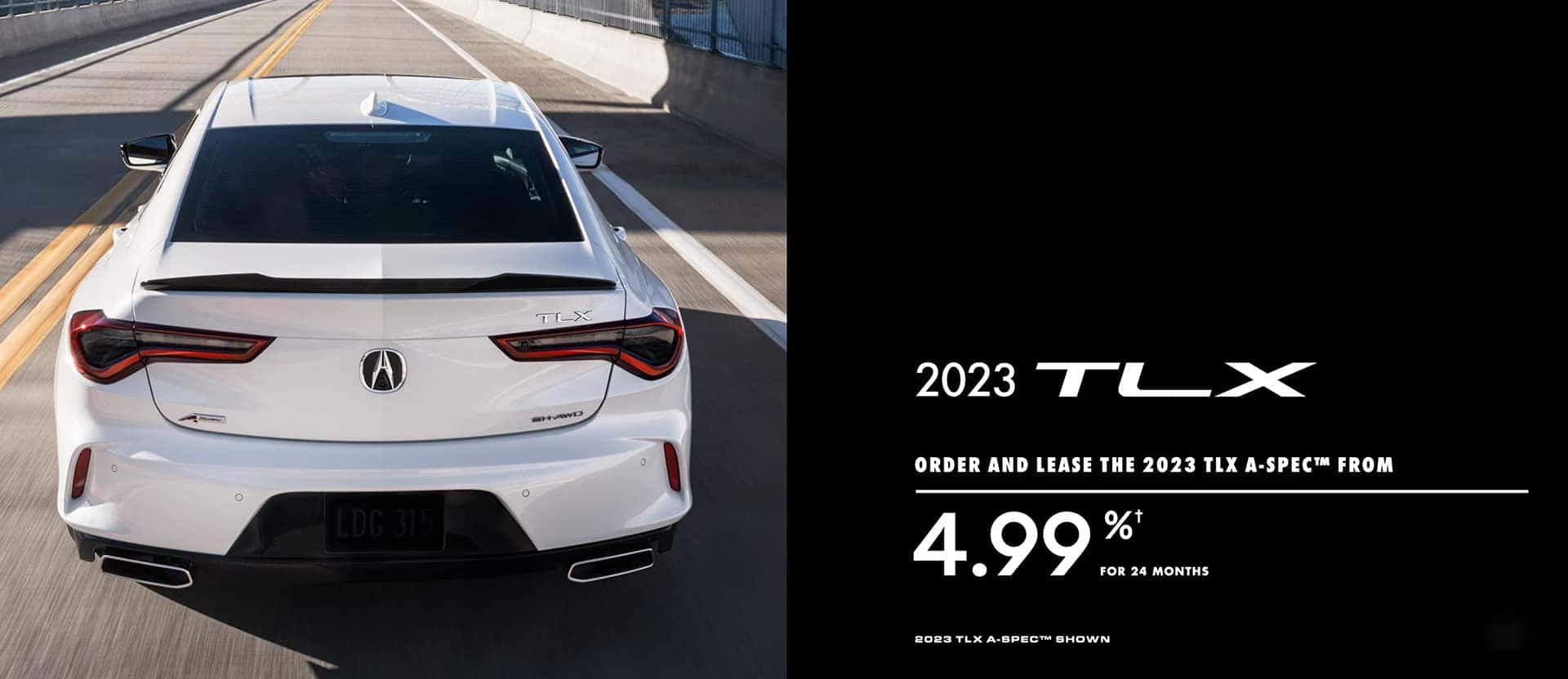 TLX - rates from 4.99% until Oct 2, 2023.