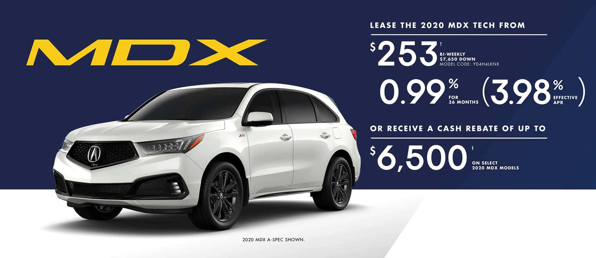 MDX May promo desktop banner