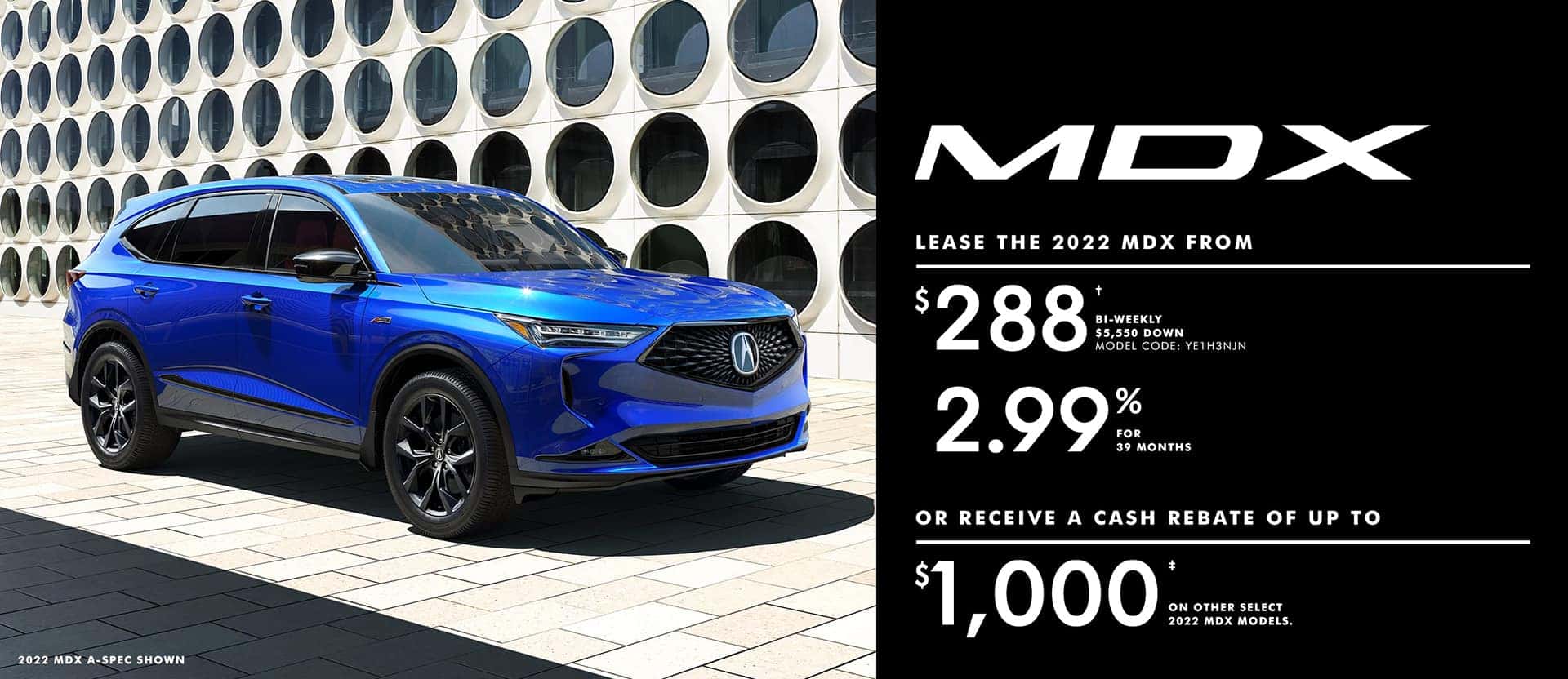 MDX April Offer