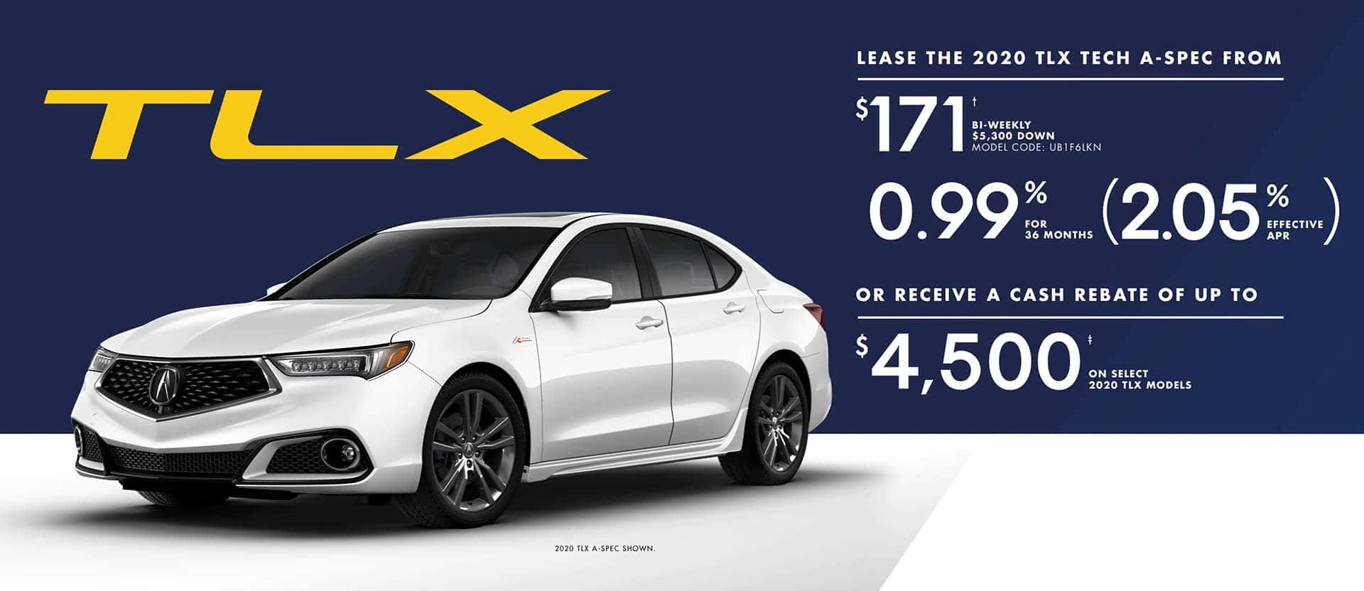 TLX May Offer Desktop Banner