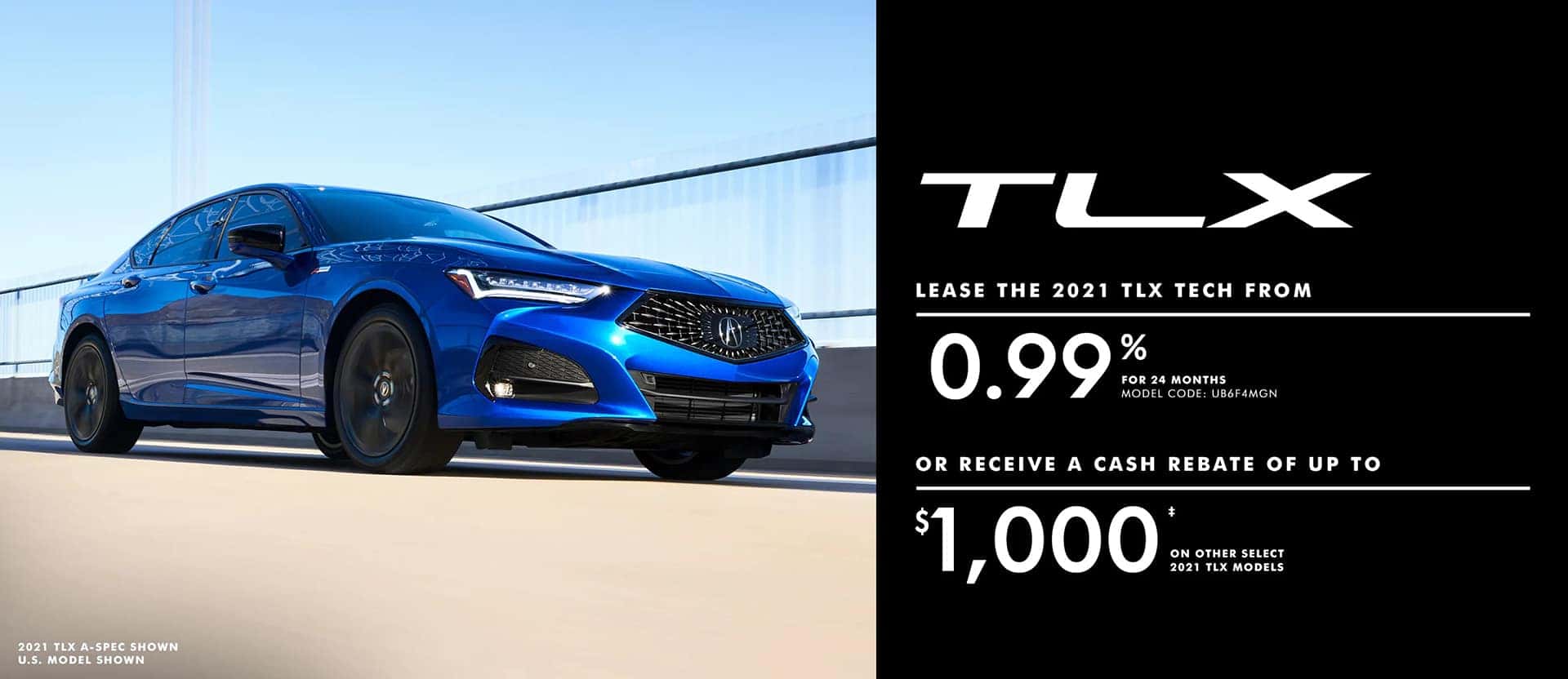 Acura TLX May offer desktop banner