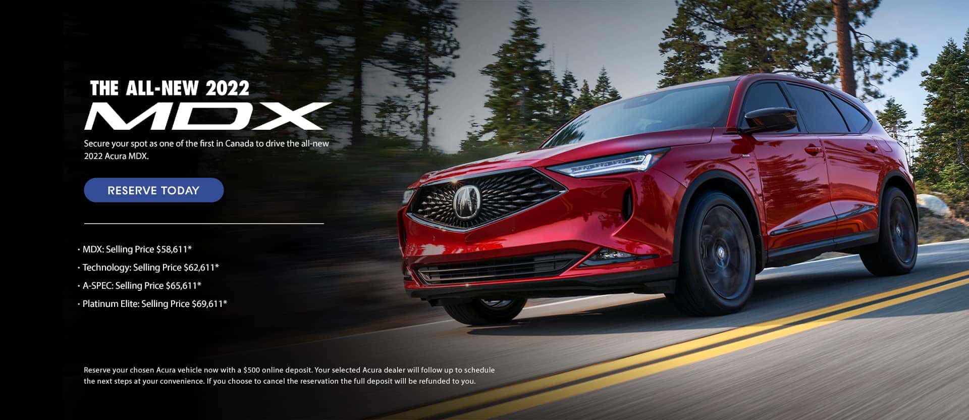 MDX pre-order desktop banner