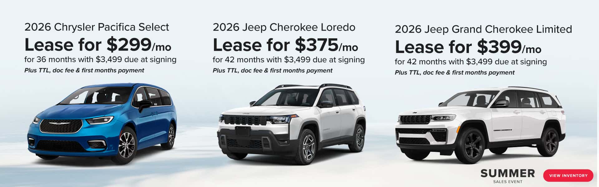 Jeep Summer Lease Offers