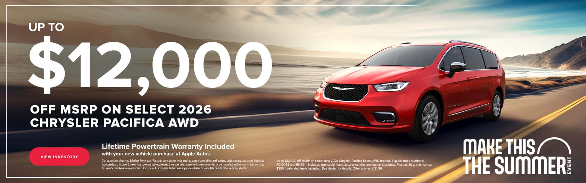 August Pacifica Offer