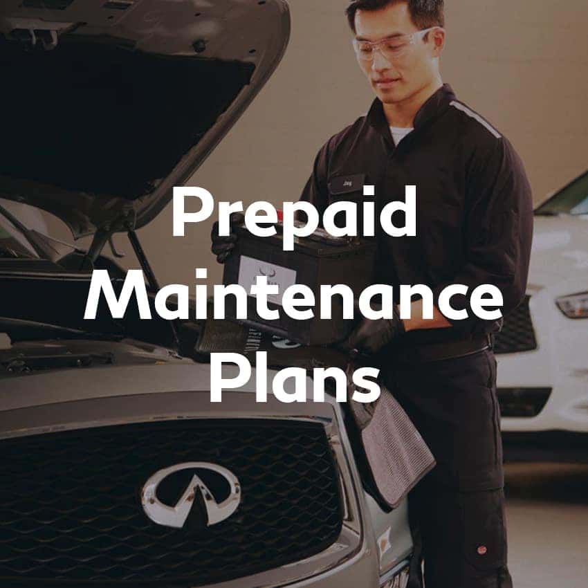 INFINITI Prepaid Maintenance Plans