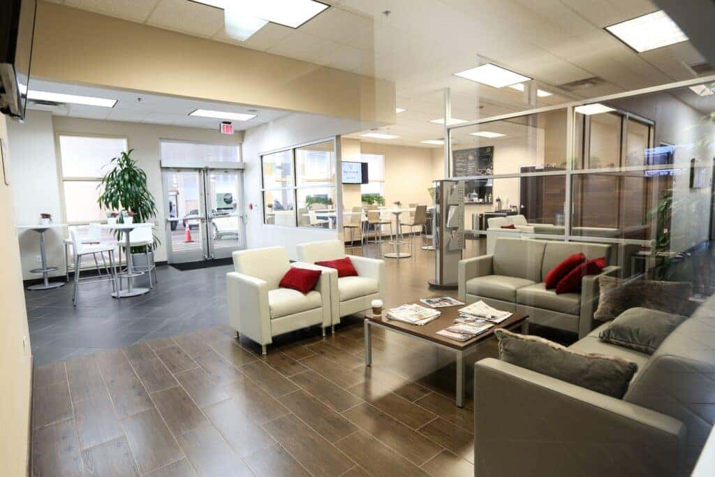 Austin INFINITI waiting room