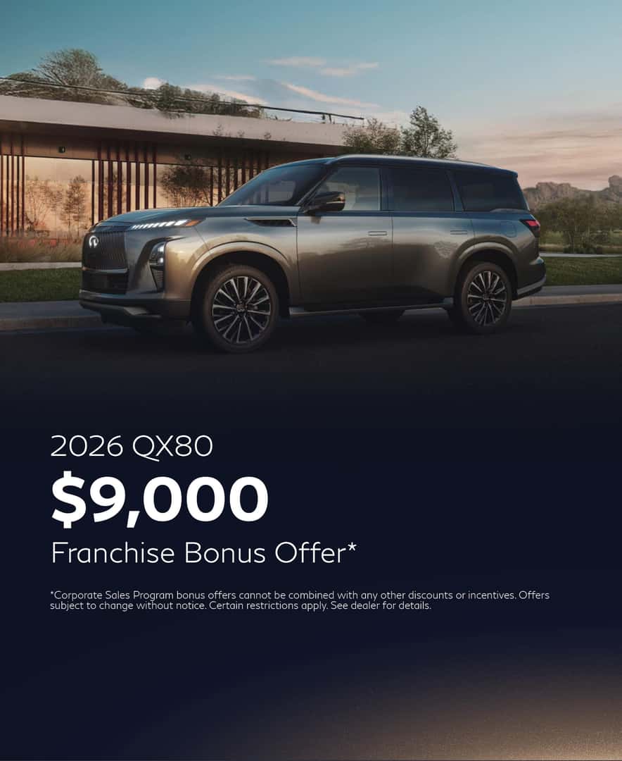 QX80 CSP Offer