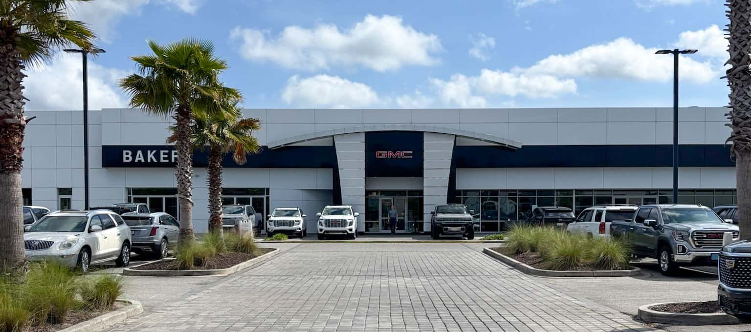 Baker Buick GMC dealership front