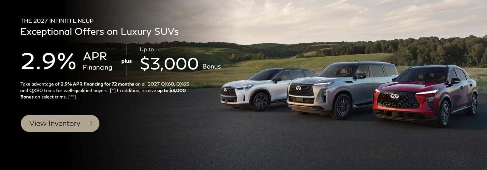 SD INFINIT APR Offer