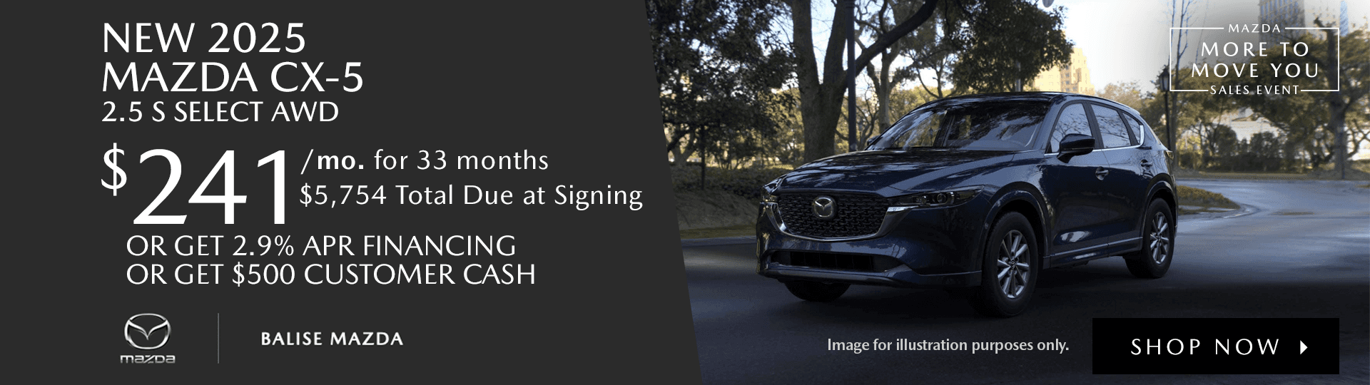 New 2025 Mazda CX-5 2.5 S Select AWD