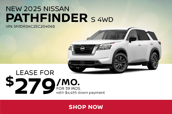 New 2025 Nissan Pathfinder SL 4WD