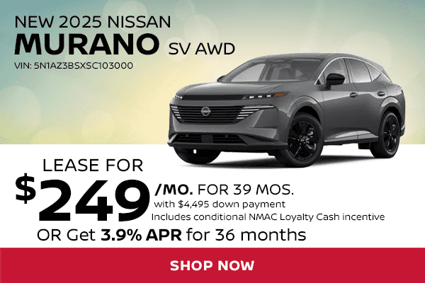 New 2025 Nissan Murano SV AWD