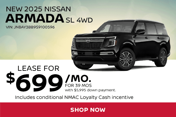 New 2025 Nissan Armada SL 4WD