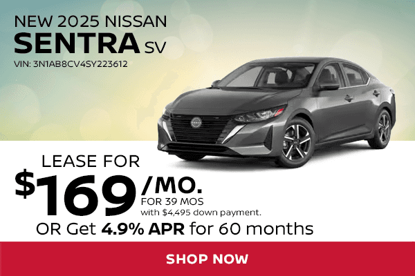 New 2025 Nissan Sentra SV