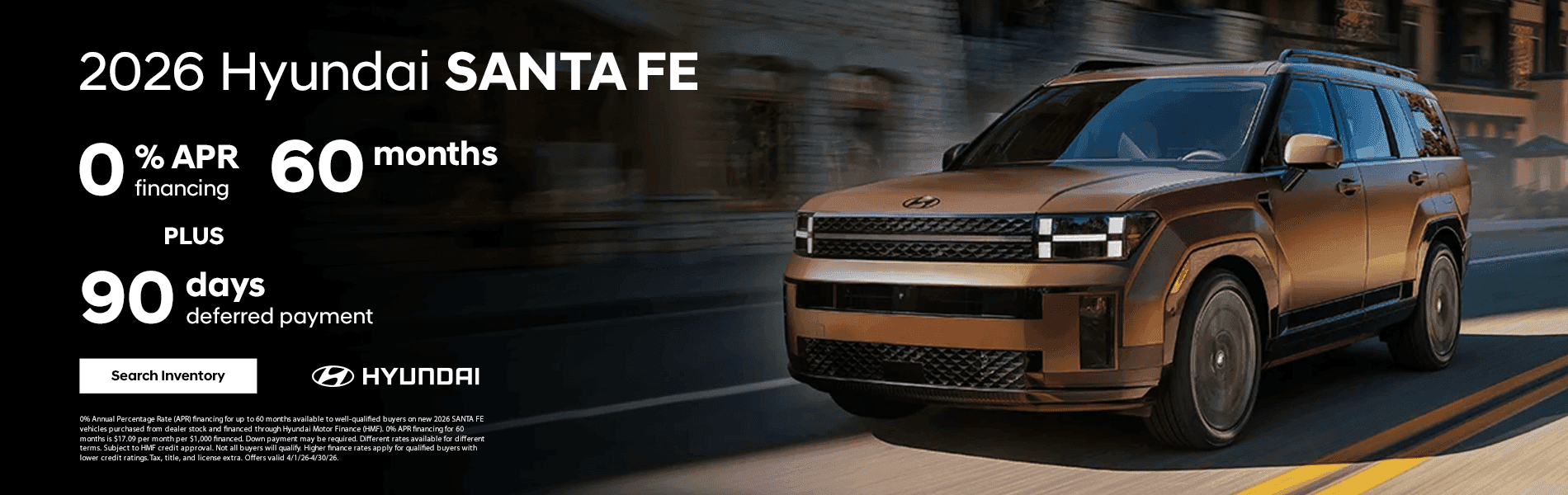 2026 Hyundai SANTA FE