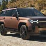 2026 Hyundai Santa Fe driving off road