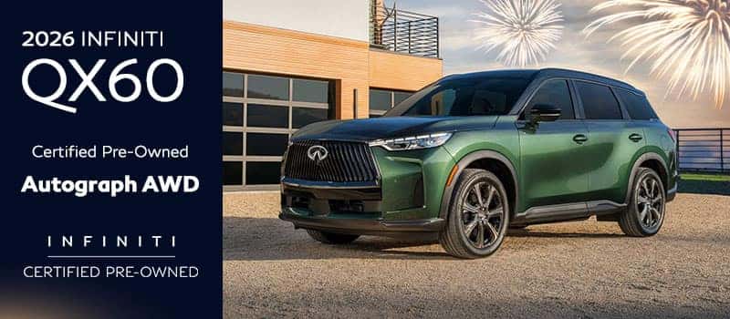 Certified Pre-Owned 2026 INFINITI QX60 AUTOGRAPH AWD