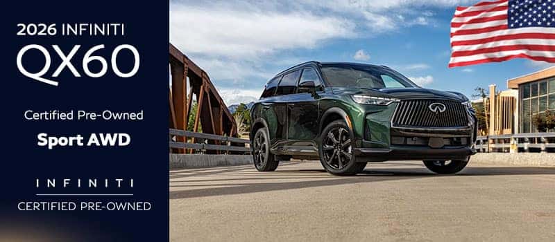 Certified Pre-Owned 2026 INFINITI QX60 SPORT AWD