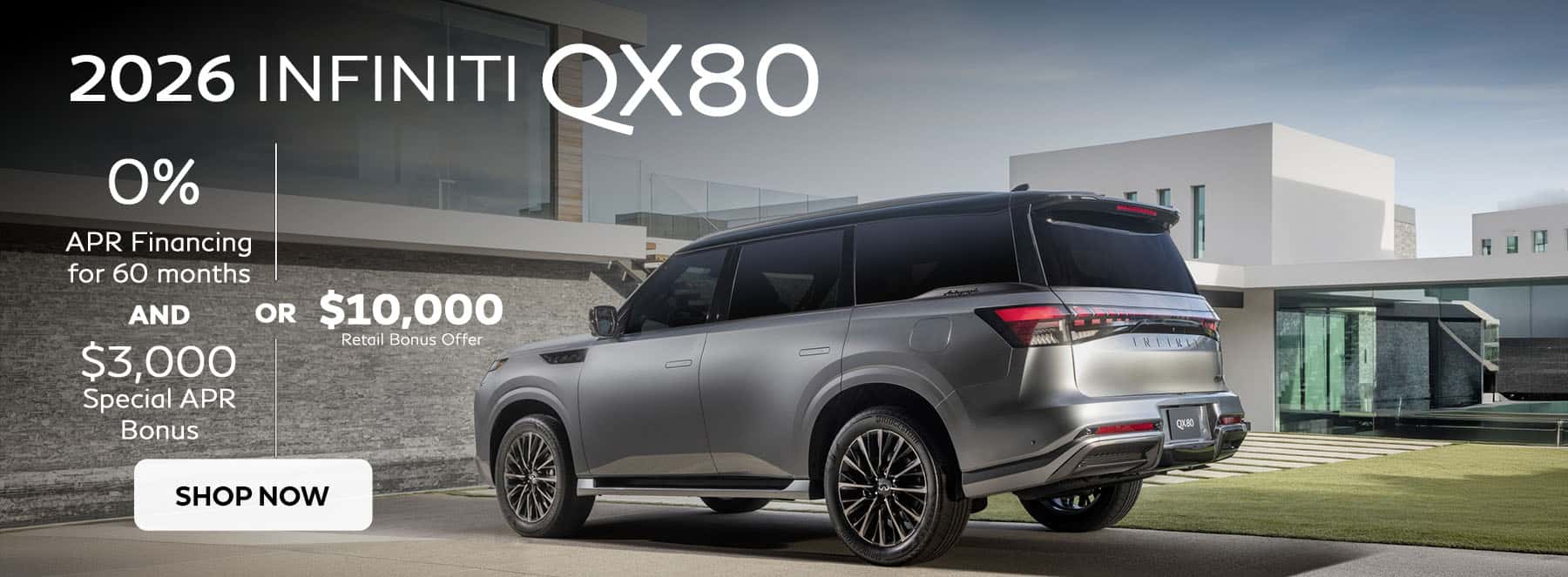 zero percent APR financing for 60 months and three thousand dollar special apr cash offer