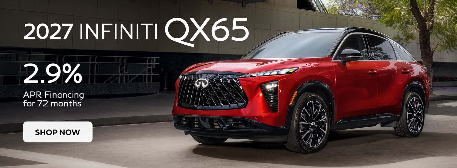 2027 INFINITI QX65 special apr offer