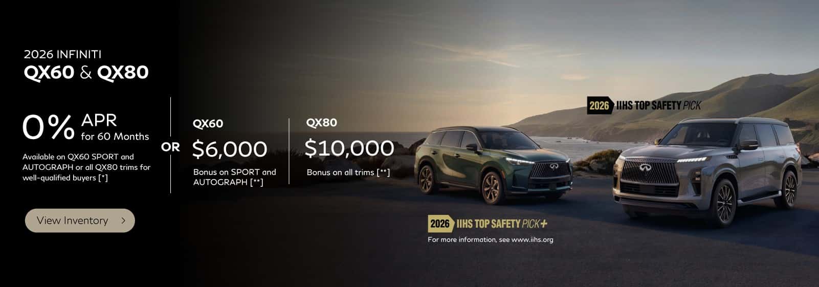 SD 2026 QX60 and QX80 Jul