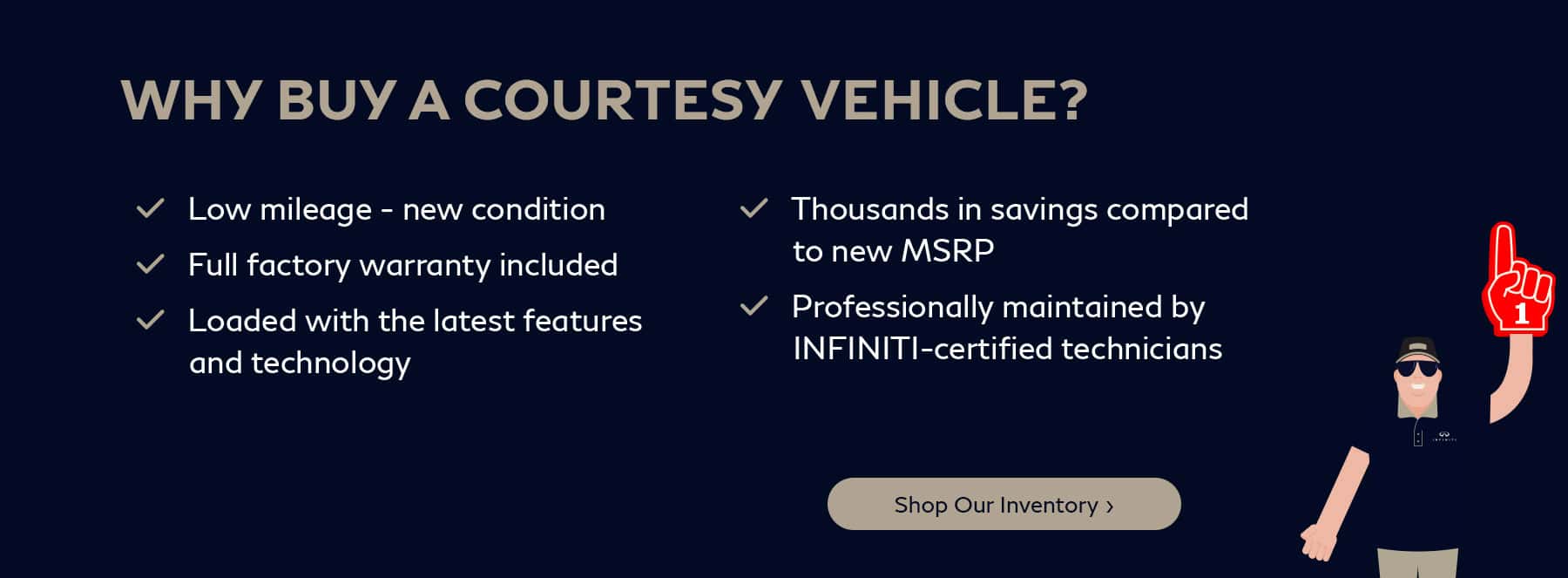 Beaverton INFINITI Courtesy Vehicle Program