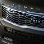 2020 Kia Telluride grille up close