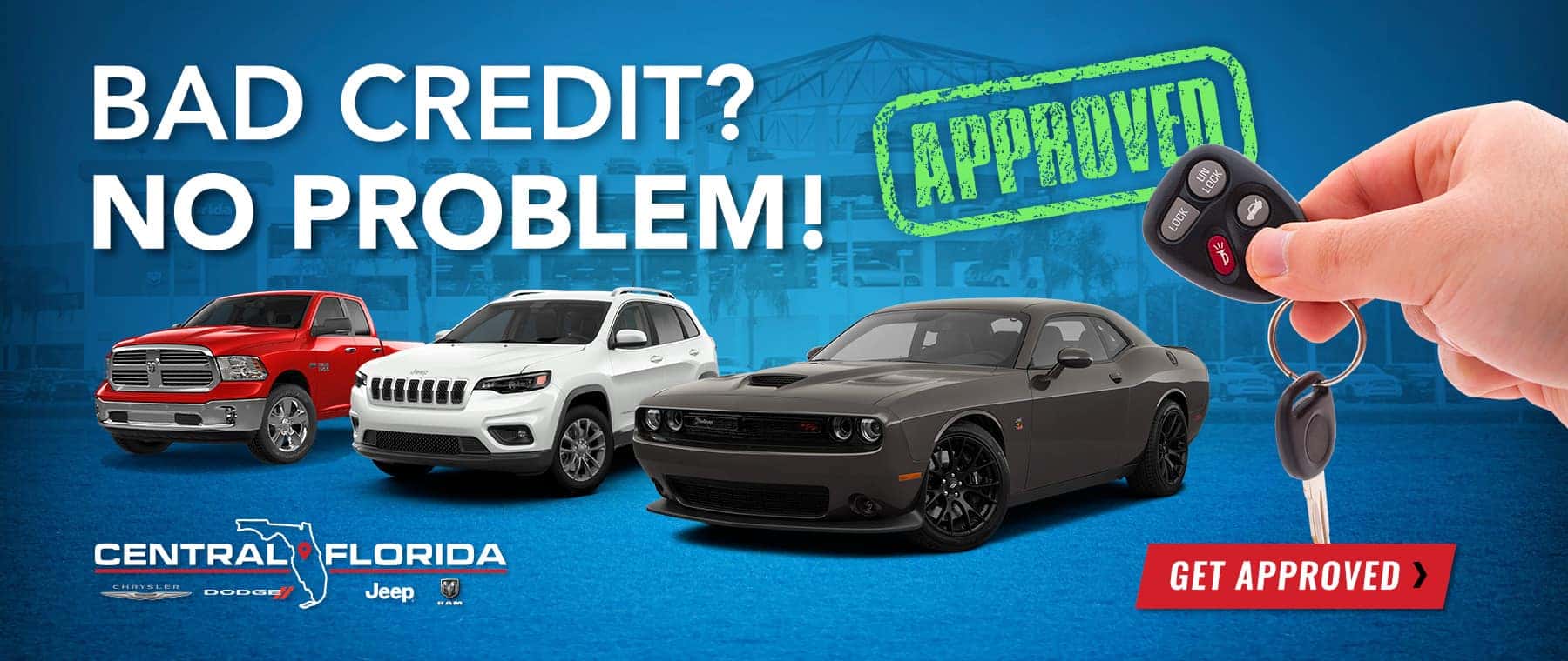 Bad Credit Financing Central Florida Chrysler Dodge Jeep Ram