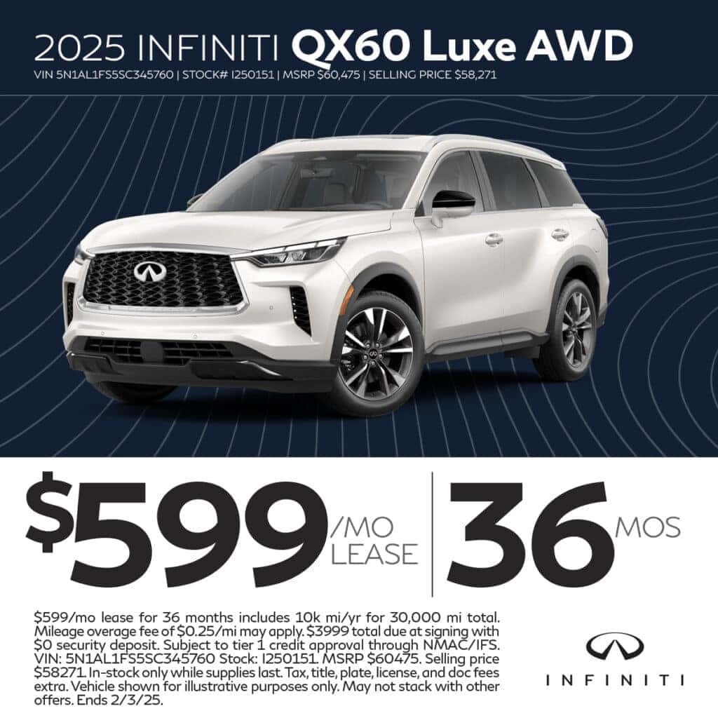 2025 INFINITI QX60 Luxe AWD Cochran INFINITI Monroeville