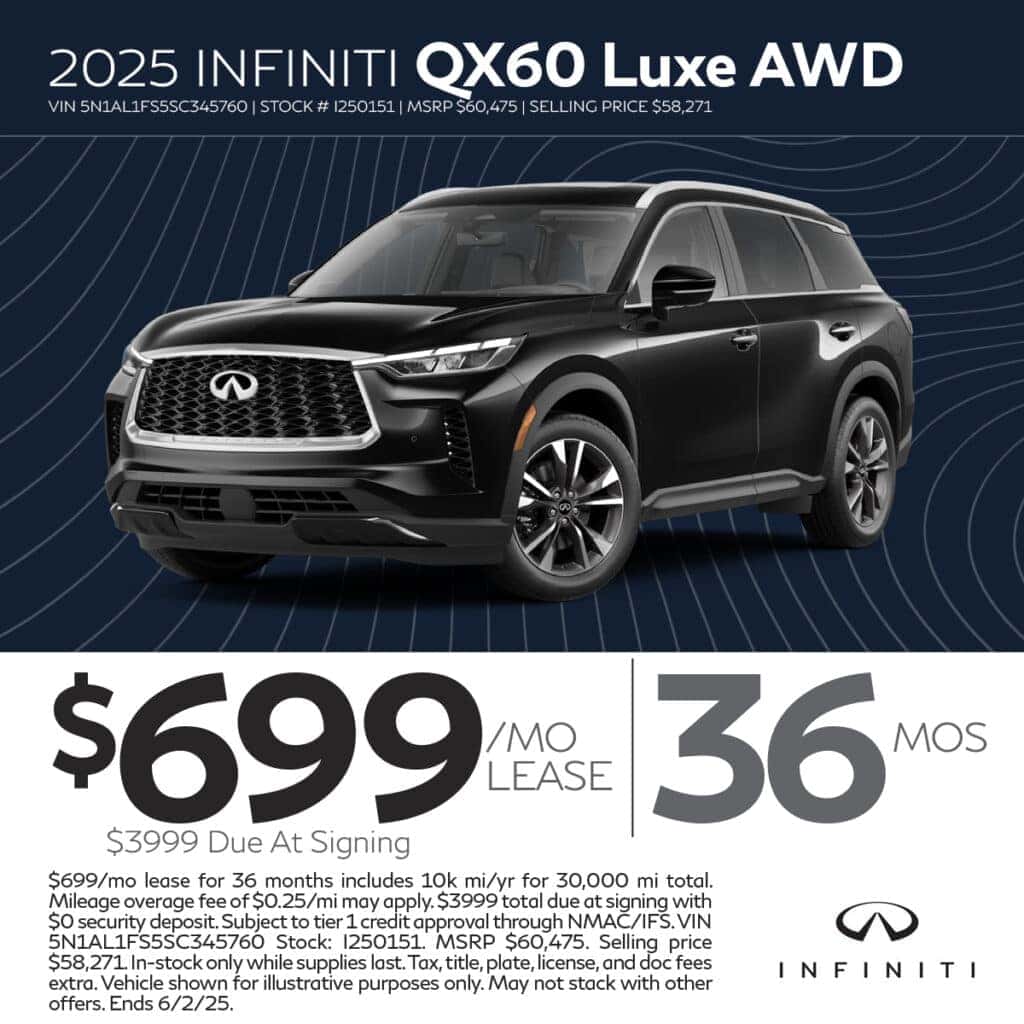 2025 INFINITI QX60 Luxe AWD