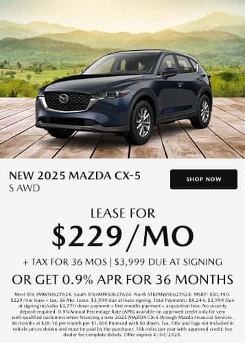  2025 Mazda CX-5S  AWD