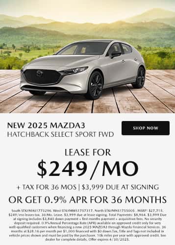 New 2025 Mazda 3 Hatchback Select Sport FWD