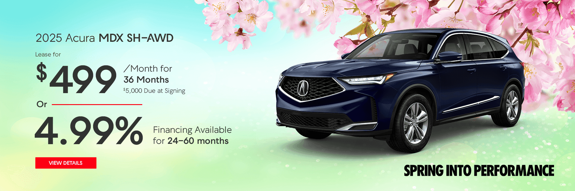 Acura MDX Lease Offers