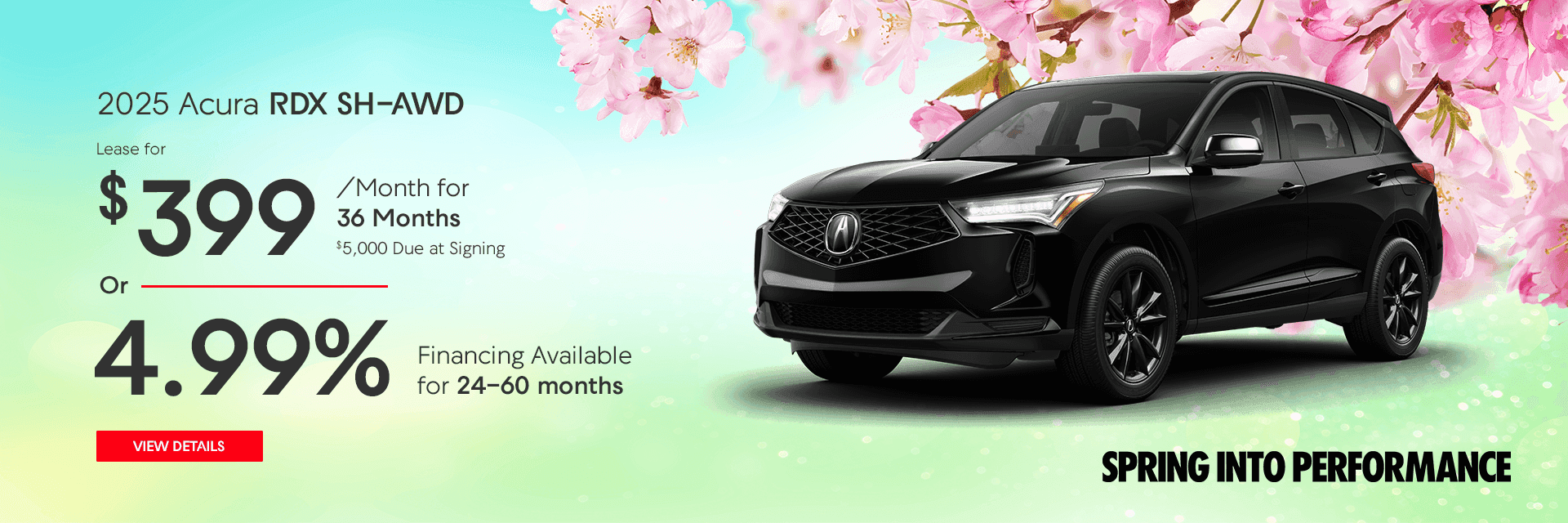 Acura RDX Lease Offers