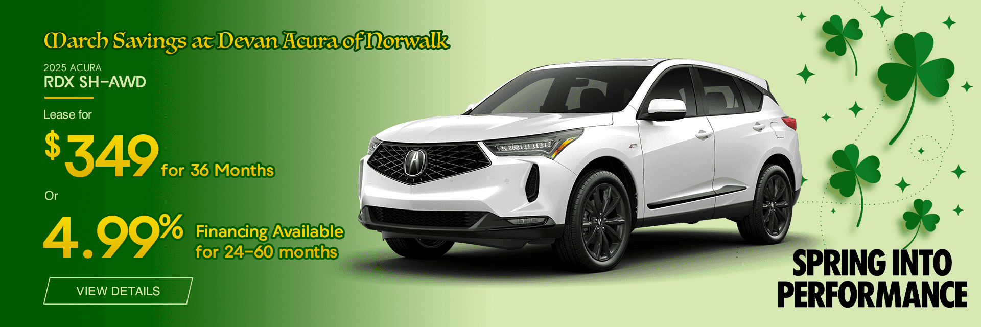 Acura RDX Lease Offers