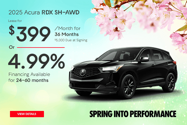 New 2025 Acura RDX SH-AWD