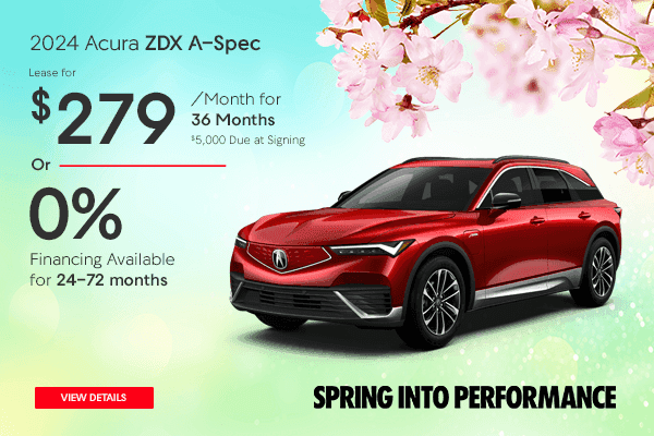 2024 Acura ZDX A-Spec AWD Lease