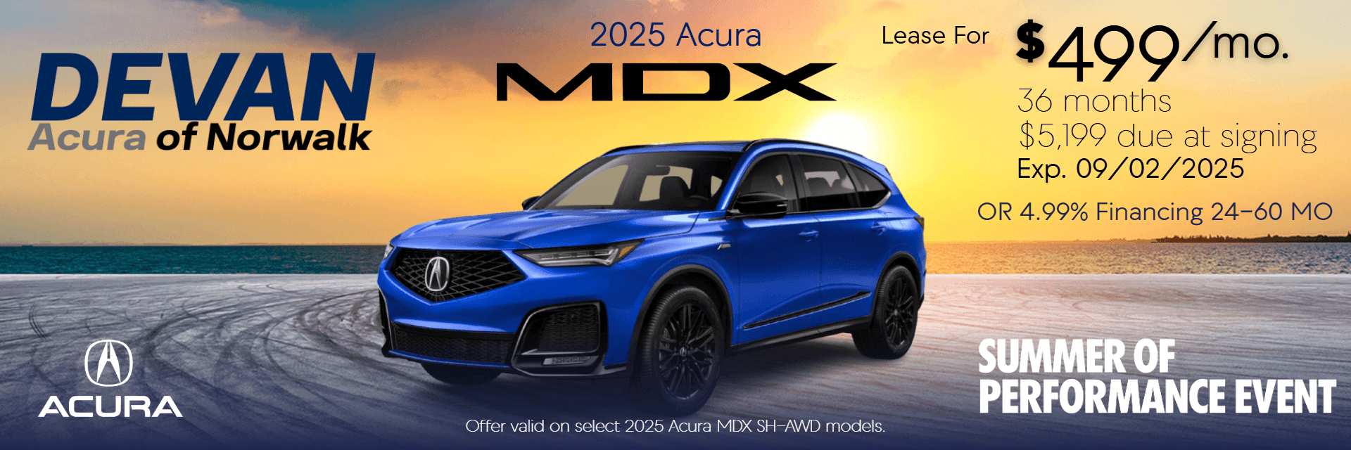 Acura MDX Lease Offers