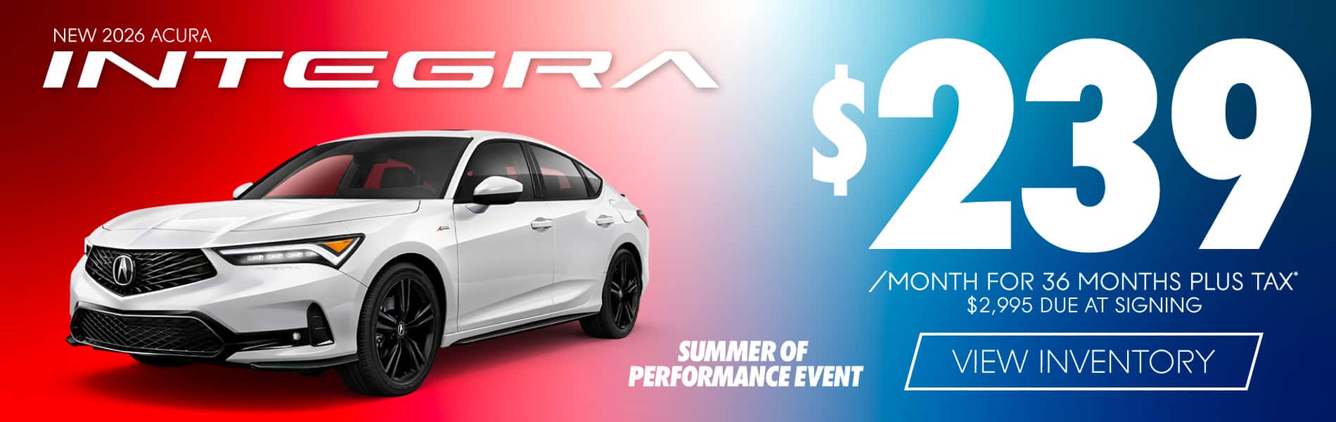 2026 Acura Integra 