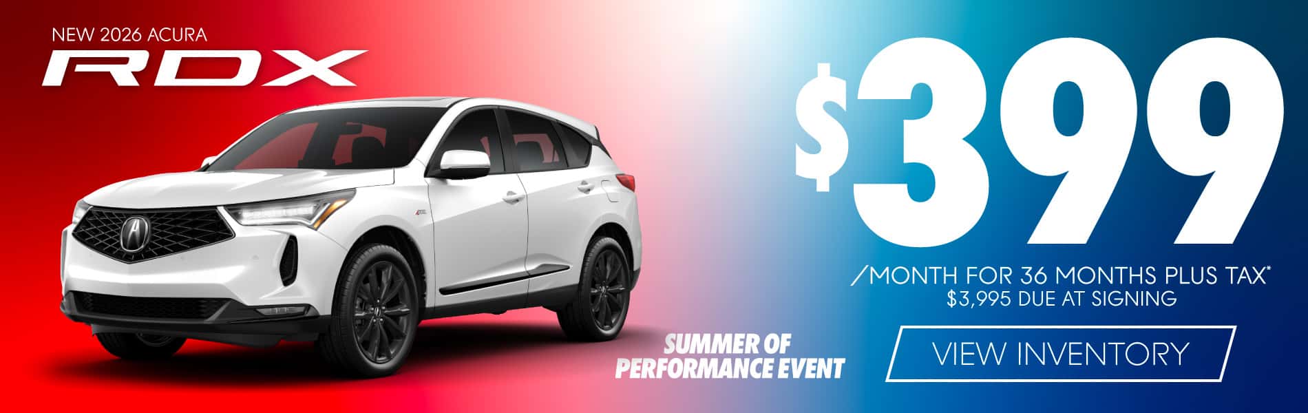 2026 Acura RDX 