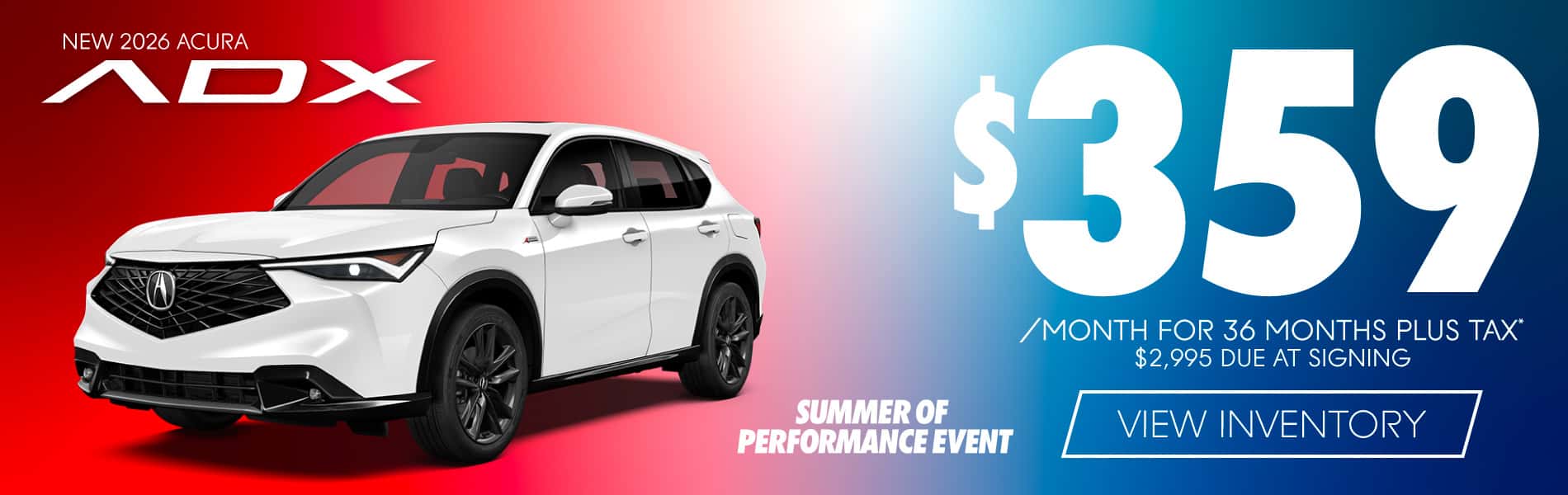 2026 Acura ADX 